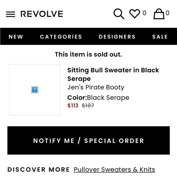 Jen’s pirate booty sitting bull/ cow skull sweater - Picture 7 of 10